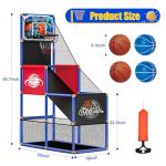 Kids Arcade Basketball Hoop with 4 Balls