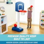 GoSports Toddler Basketball Set with Adjustable Hoop