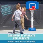 GoSports Toddler Basketball Set with Adjustable Hoop