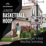 Silverback Junior 33" Basketball Hoop with Lock ‘n Rock