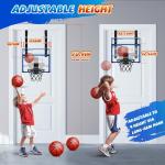 Adjustable Indoor Basketball Hoop Toy for Kids