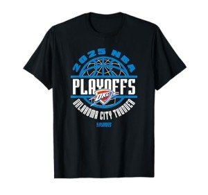 Oklahoma City Thunder 2025 Playoffs Game T-Shirt
