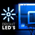 Franklin Sports Mini LED Basketball Hoop for Doors