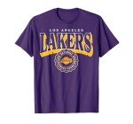 Los Angeles Lakers Arched Crest Basketball T-Shirt