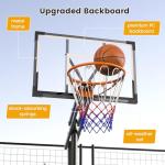 Adjustable 8.5ft Portable Basketball Hoop for All Ages