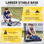 Aimking Adjustable Portable Basketball Hoop for All