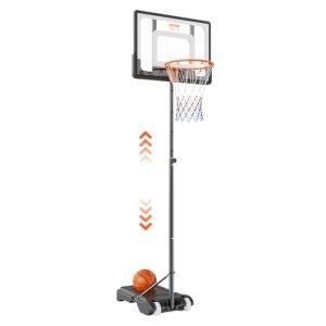 VEVOR 32-Inch Adjustable Basketball Hoop with Wheels