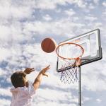 VEVOR 32-Inch Adjustable Basketball Hoop with Wheels