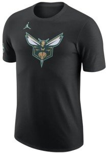 Nike Jordan NBA City Edition Logo T-Shirt - Black