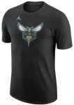 Nike Jordan NBA City Edition Logo T-Shirt - Black