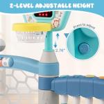 Adjustable 5-in-1 Toddler Sports Center Hoop