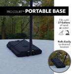 Lifetime Portable Adjustable Shatterproof Basketball Hoop