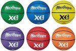 MacGregor Official Size Multicolor Basketballs - Set of 6
