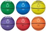 MacGregor Official Size Multicolor Basketballs - Set of 6
