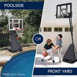 Adjustable 4.4-10ft Portable Basketball Hoop
