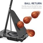 Adjustable 4.4-10ft Portable Basketball Hoop
