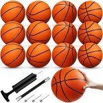 Jexine Bulk Basketball Set - 12 Official Size 7