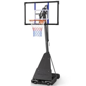 Adjustable 10FT Outdoor Basketball Hoop with Backboard