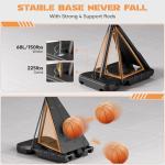 Adjustable 10FT Outdoor Basketball Hoop with Backboard