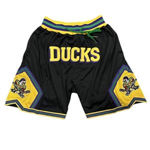 Men's D-5 Basketball Shorts - Mighty Ducks Green/Black