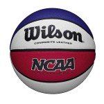 Wilson NCAA Size 7 Basketball - Red/White/Blue