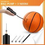 Jexine Bulk Basketball Set - 12 Official Size 7