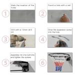 Dripex 18" Heavy Duty Breakaway Basketball Rim