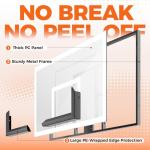 Portable 44-Inch Adjustable Basketball Hoop for All Ages