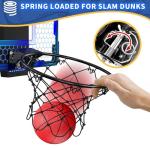 Mini Over-Door Basketball Hoop with LED Lights