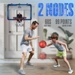 HopeRock Over The Door Basketball Hoop with Scoreboard