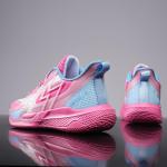 Bacury Women's High Top Basketball Sneakers - Rose Size 9