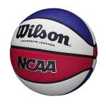 Wilson NCAA Size 7 Basketball - Red/White/Blue