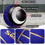 Senston Official Size 7 Basketball with Pump