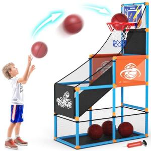 Indoor Arcade Basketball Game Set for Kids