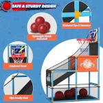 Indoor Arcade Basketball Game Set for Kids