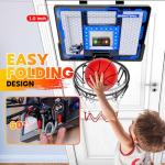 Mini Indoor Basketball Hoop Toy with Lights
