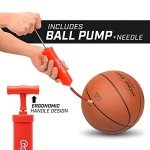 GoSports Indoor/Outdoor Rubber Basketballs - 6 Pack