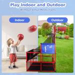 Kids Double Basketball Hoop Arcade Game Set