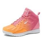 AND1 Showout Kids Basketball Shoes - Bright Orange/Pink