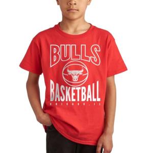 Chicago Bulls Kids Short Sleeve T-Shirt - Red