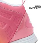 AND1 Showout Kids Basketball Shoes - Bright Orange/Pink