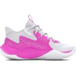 Under Armour Jet '23 Basketball Shoes - White/Magenta