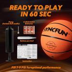 Glow in the Dark Size 7 Basketball – Night Games