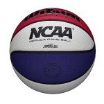 Wilson NCAA Size 7 Basketball - Red/White/Blue