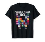 NBA Color Conference Periodic Table T-Shirt