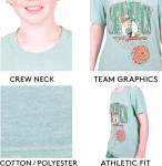 Los Angeles Lakers Boys' Active T-Shirt, Ages 10-12