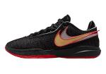 NIKE Men's Modern Basketball Shoes, Black/Red