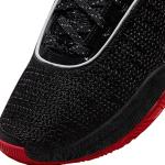 NIKE Men's Modern Basketball Shoes, Black/Red