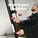 Portable Adjustable 10FT Basketball Hoop System