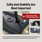 Portable Adjustable 10FT Basketball Hoop System